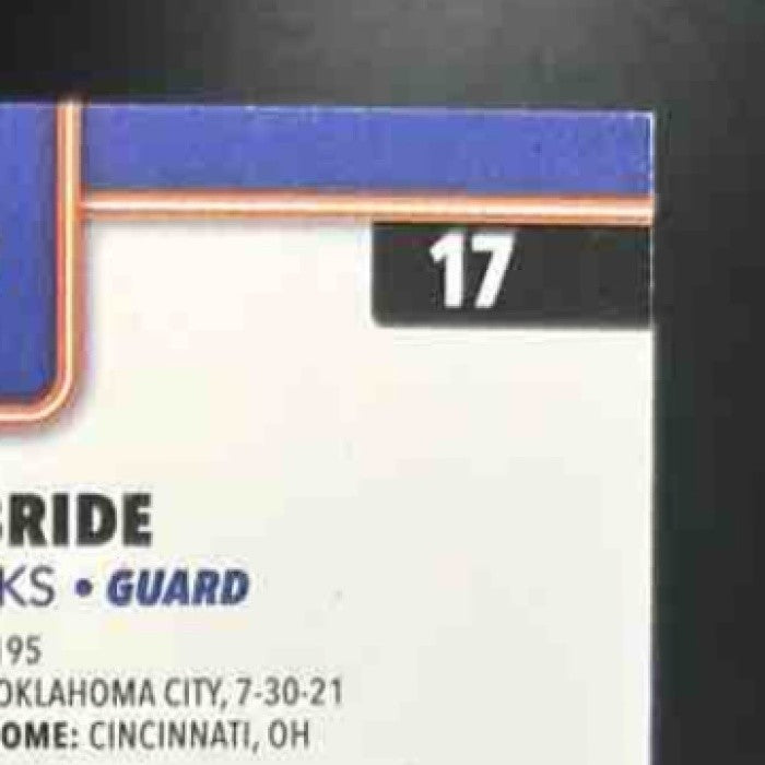 2025-26 Topps Miles McBride Wood /25 #17 New York Knicks - Sports Cards