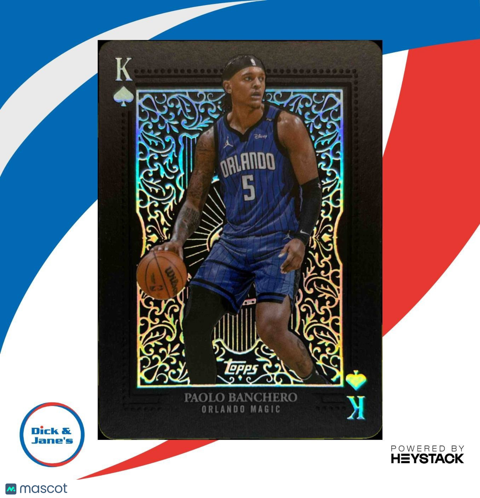 2025-26 Topps Paolo Banchero All Kings #AK-11 SSP Case Hit Orlando Magic - Sports Cards