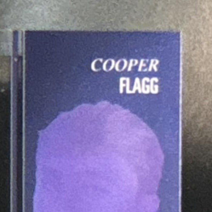 2025-26 Topps Signature Class Cooper Flagg Algorithm SP RC Dallas Mavericks - Sports Cards