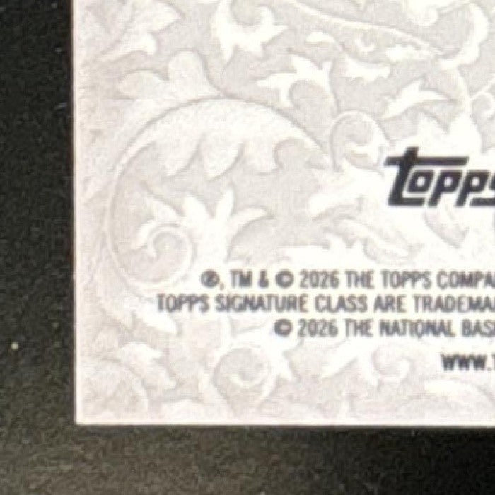 2025-26 Topps Signature Class Dylan Harper Aristocrats RC SSP San Antonio Spurs - Sports Cards