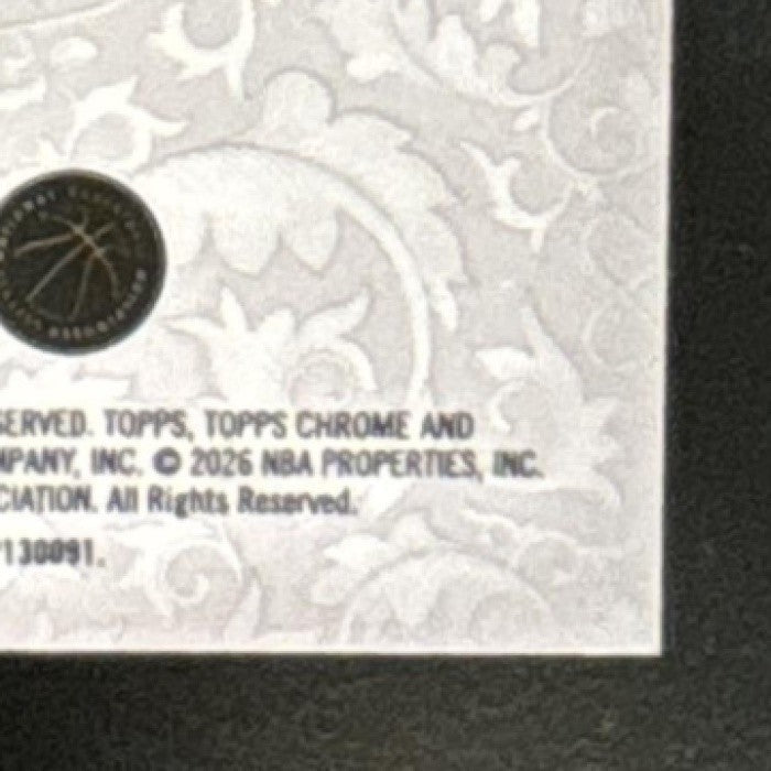 2025-26 Topps Signature Class Dylan Harper Aristocrats RC SSP San Antonio Spurs - Sports Cards