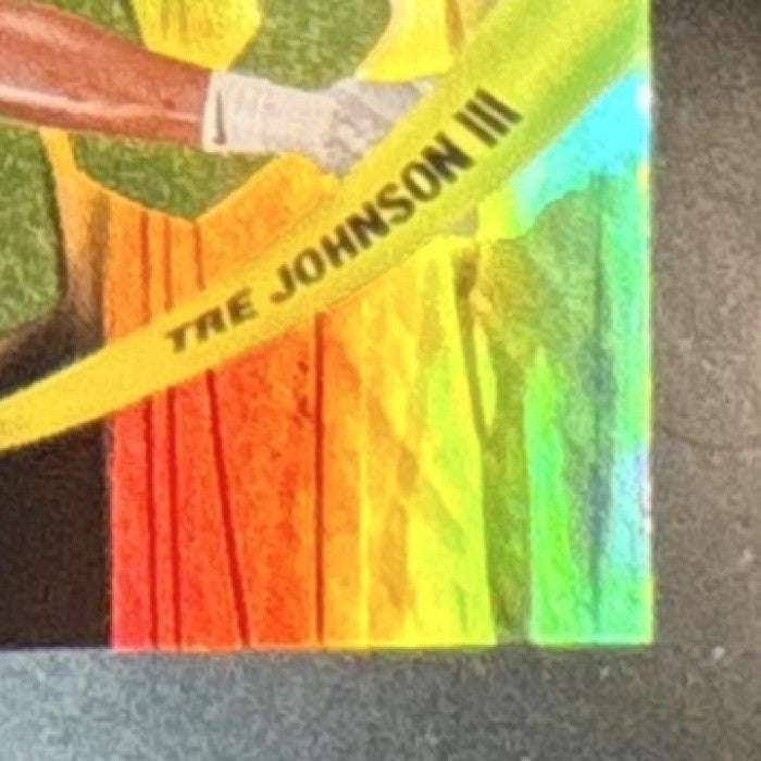 2025-26 Topps Tre Johnson III Sonic Boom #SB-16 RC Washington Wizards - Sports Cards