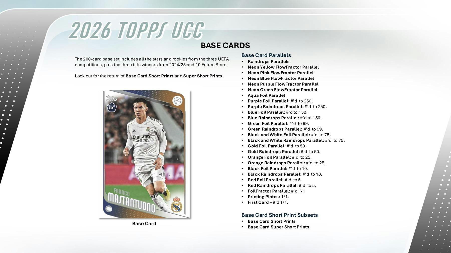 2025/26 Topps UEFA Club Competitions Soccer Hobby Box - Soccer Hobby Box
