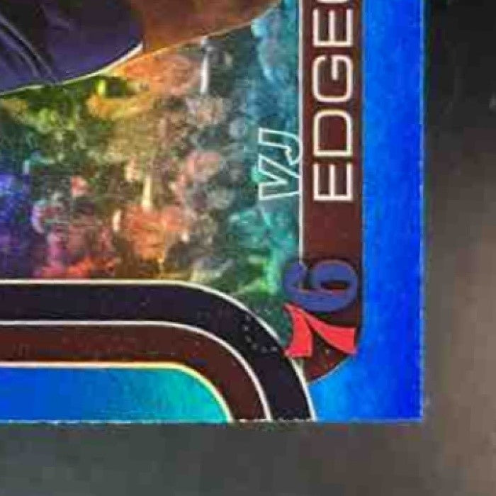 2025-26 Topps VJ Edgecombe Blue Rainbow /150 #203 RC Philadelphia 76ers - Sports Cards