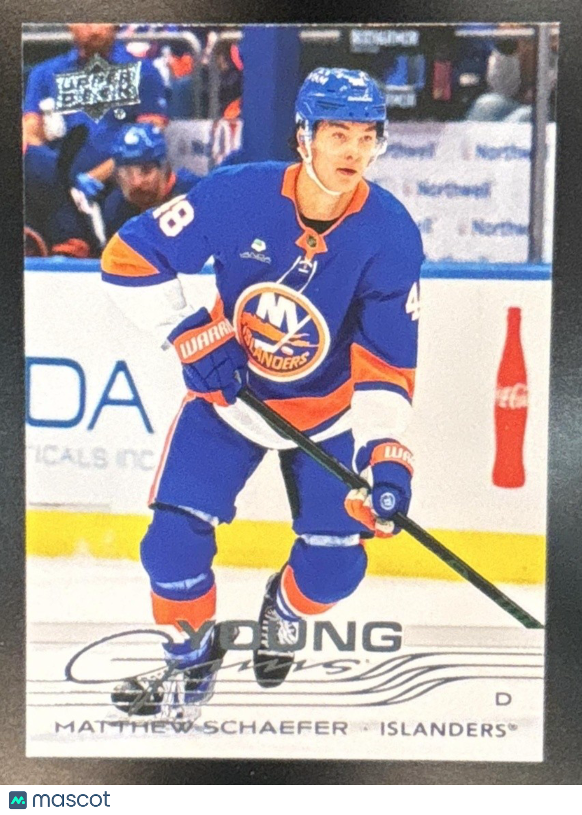2025-26 Upper Deck Series 2 Matthew Schaefer Young Guns #451 RC Islanders - Sports Cards