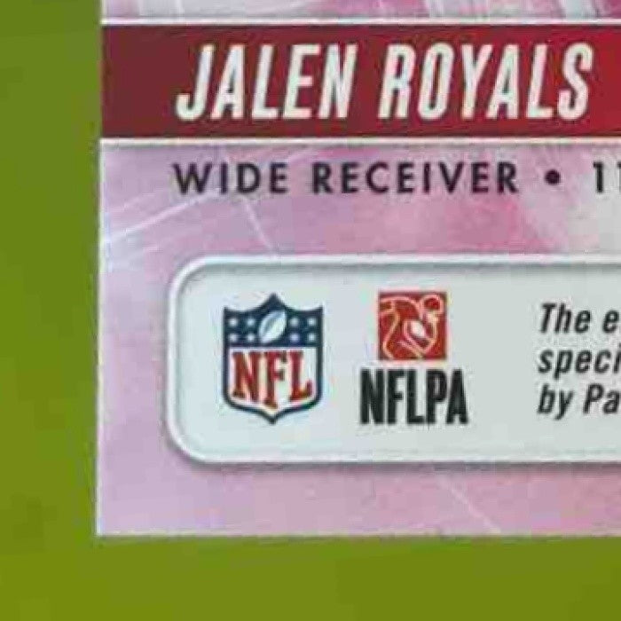 2025 Absolute Jalen Royals Rookie Premiere Quad Patch Auto /299 RC Chiefs - Sports Cards