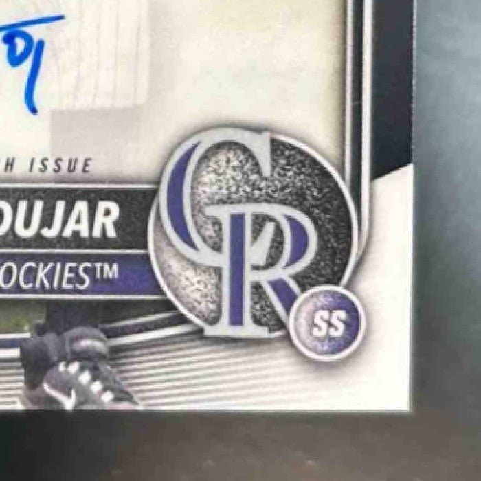 2025 Bowman Ashly Andujar Chrome Auto 1st Prospect Colorado Rockies - Sports Cards