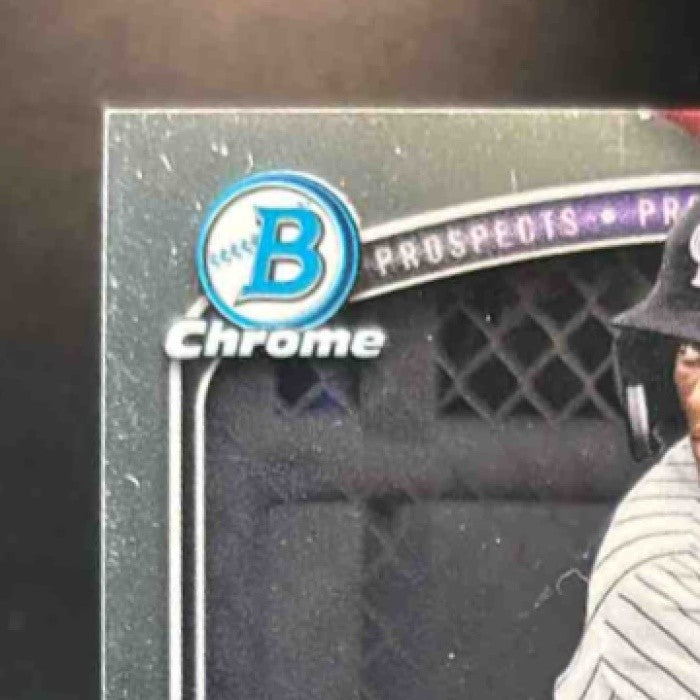 2025 Bowman Ashly Andujar Chrome Auto 1st Prospect Colorado Rockies - Sports Cards