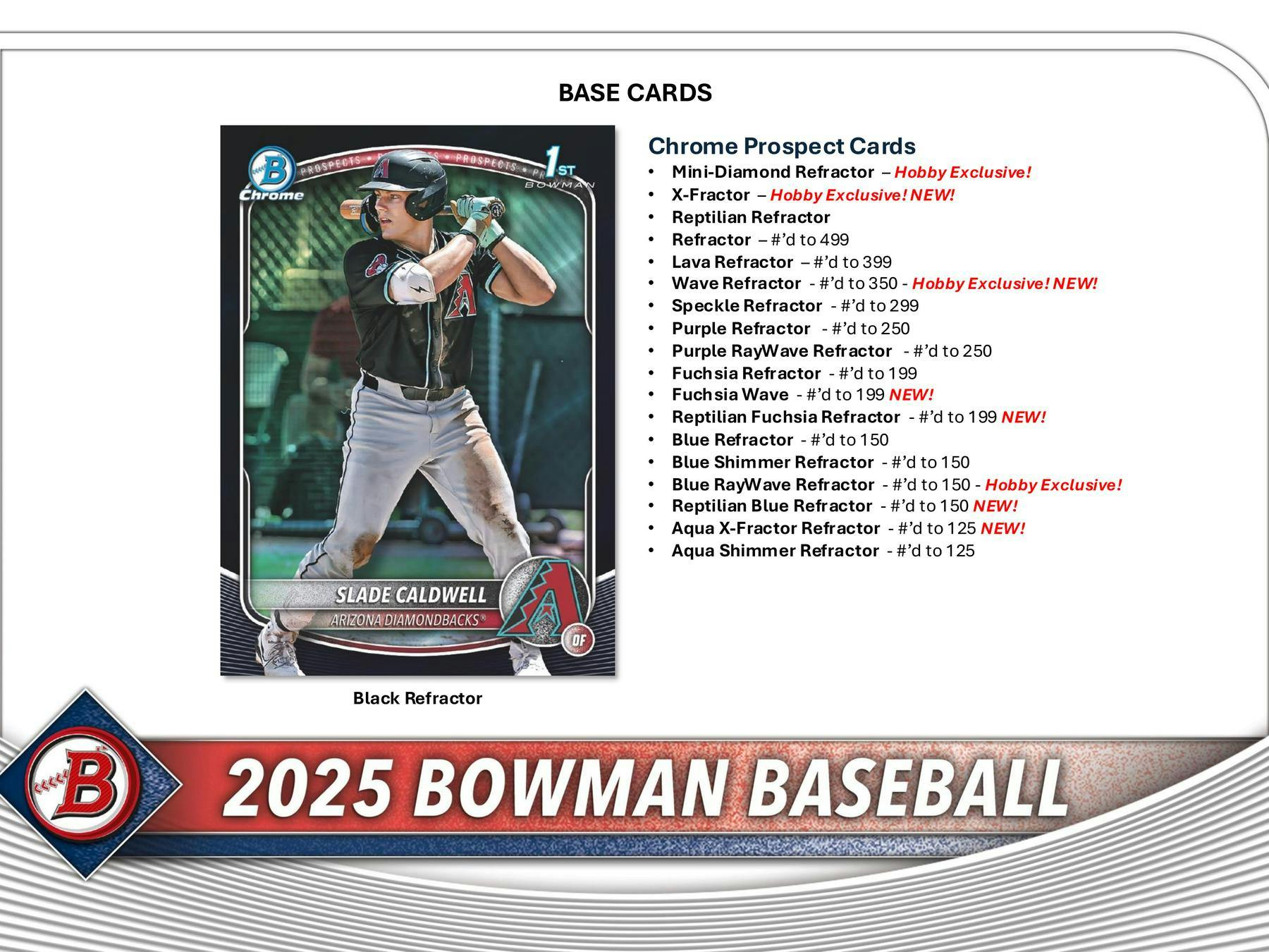 2025 Bowman Baseball Hobby Box (1 Chrome Auto) - MLB hobby