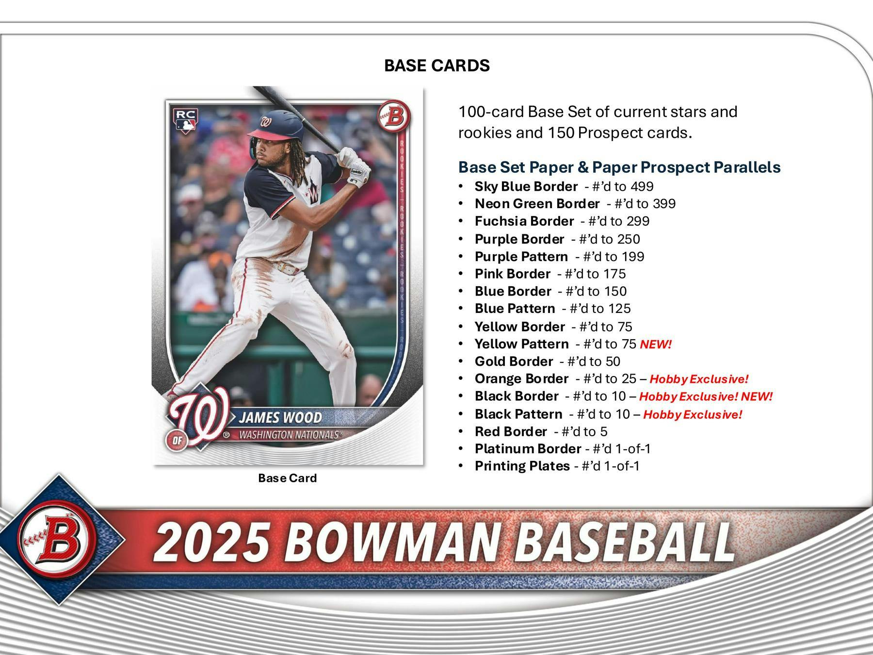 2025 Bowman Baseball Hobby Box (1 Chrome Auto) - MLB hobby