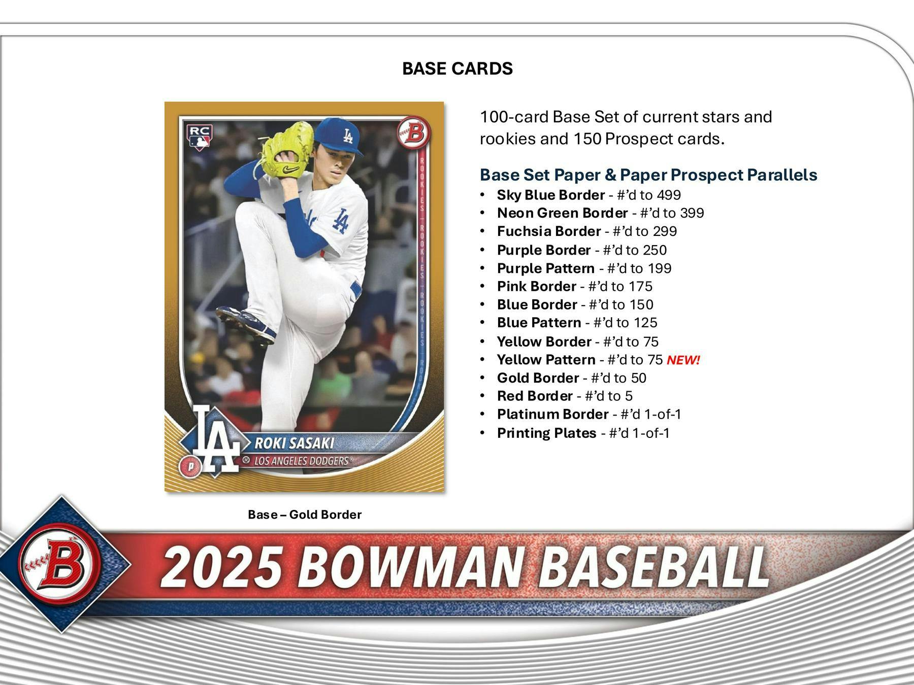 2025 Bowman Baseball Hobby Pack (8 Cards) Pulled Randomly from Hobby Box - MLB hobby
