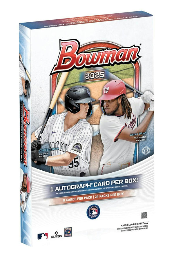 2025 Bowman Baseball Hobby Box (1 Chrome Auto) May 7th