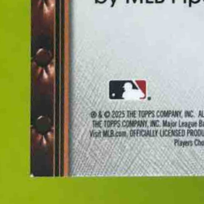 2025 Bowman Bryce Eldridge Very Important Prospects Chrome Mega Pink /199 Giants - Sports Cards