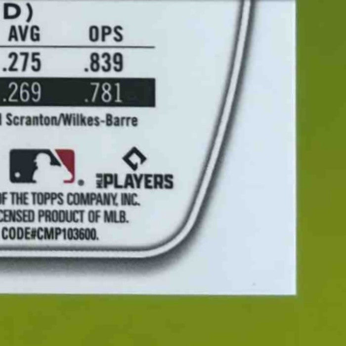 2025 Bowman Caleb Durbin Chrome Prospect Auto Mega Box Refractor Brewers - Sports Cards