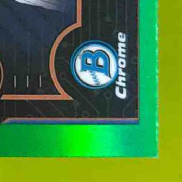 2025 Bowman Carson Benge Scouts’ Top 100 Chrome Green /99 New York Mets - Sports Cards