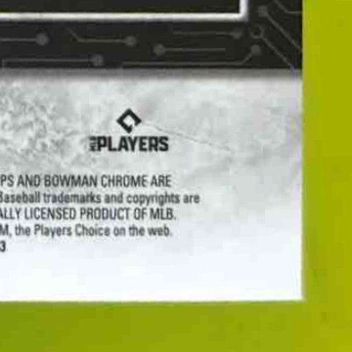 2025 Bowman Carson Benge Scouts’ Top 100 Chrome Green /99 New York Mets - Sports Cards