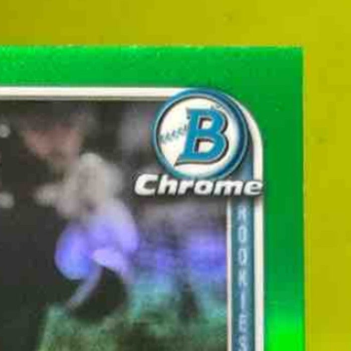 2025 Bowman Chrome Agustin Ramirez Green Refractor 77/99 #91 RC Miami Marlins - Sports Cards