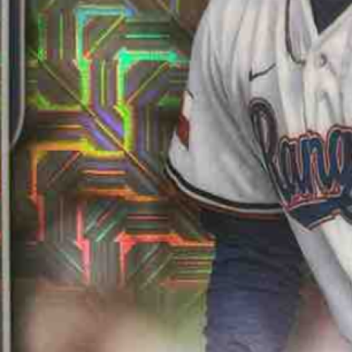 2025 Bowman Chrome Alejandro Rosario Prospect Auto HTA Choice /150 Rangers - Sports Cards