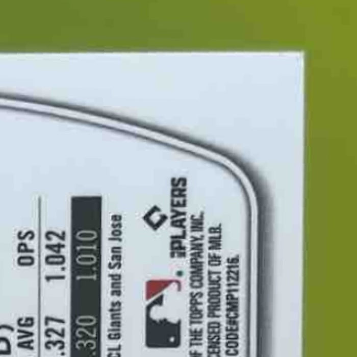 2025 Bowman Chrome Bo Davidson Auto #CPA-BD 1st Prospect San Francisco Giants - Sports Cards