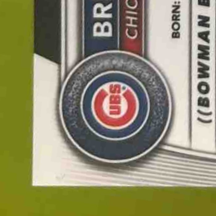 2025 Bowman Chrome Brett Bateman Auto Blue RayWave /150 1st Prospect Cubs - Sports Cards