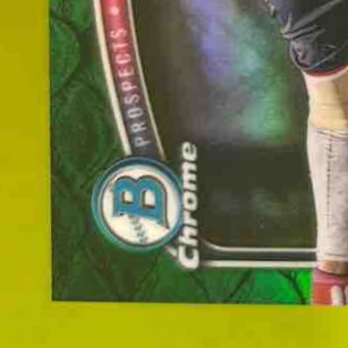 2025 Bowman Chrome Carlos Tavares Prospect Auto Reptilian Green /99 Nationals - Sports Cards