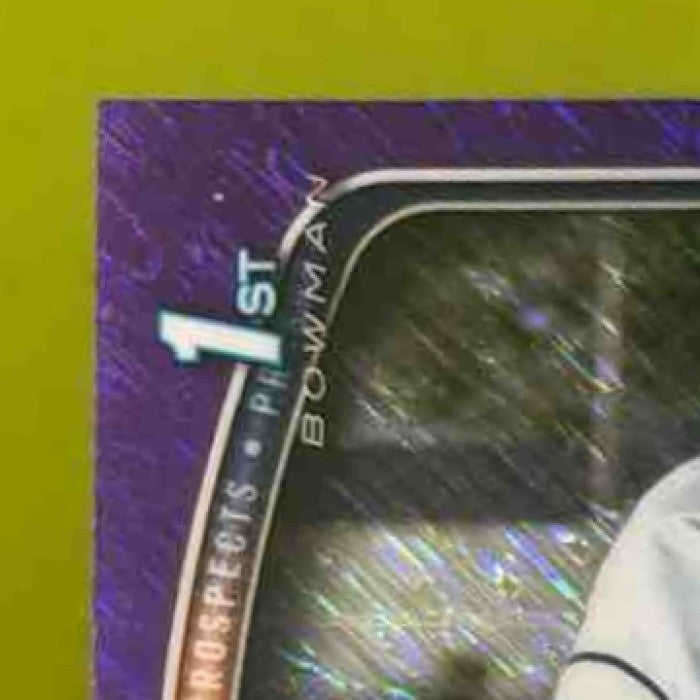 2025 Bowman Chrome Cris Rodriguez Purple Shimmer /250 1st Prospect Tigers - Sports Cards
