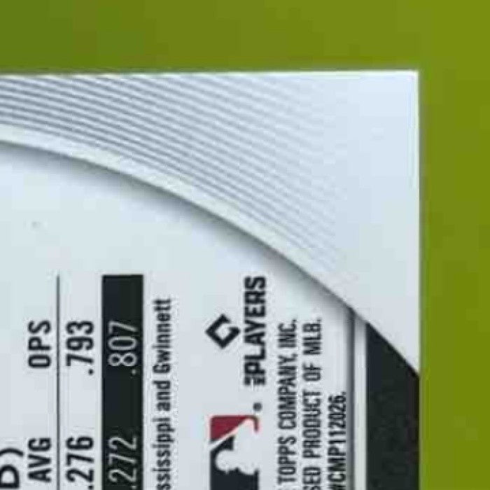 2025 Bowman Chrome Drake Baldwin Aqua Geometric /125 #75 RC Atlanta Braves - Sports Cards