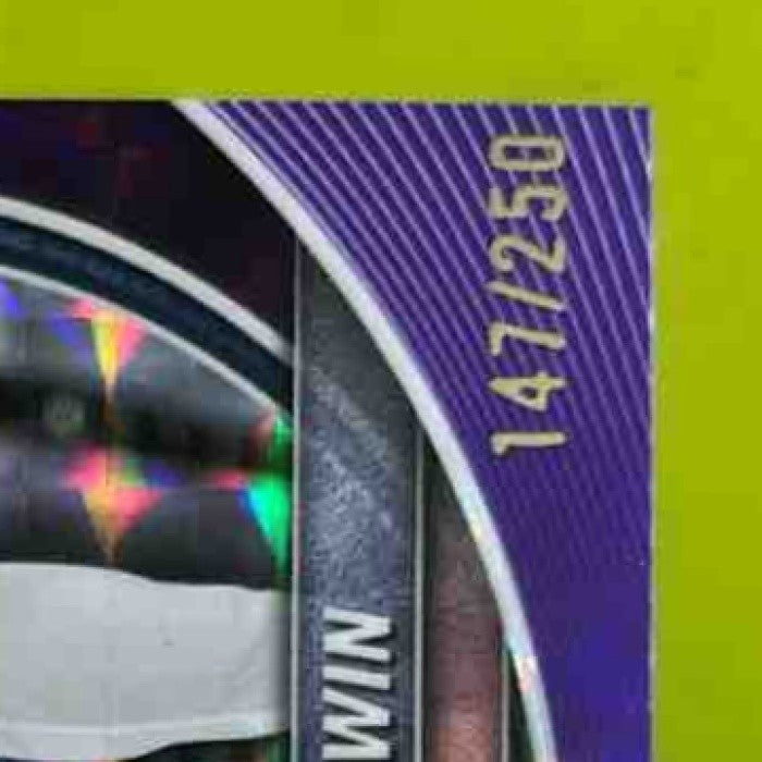 2025 Bowman Chrome Drake Baldwin Purple Geometric /250 #75 RC Atlanta Braves - Sports Cards