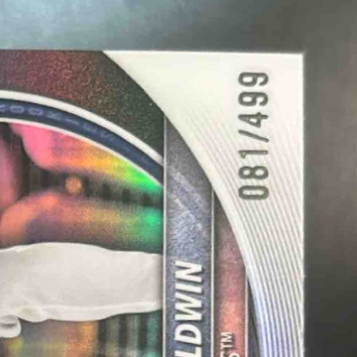 2025 Bowman Chrome Drake Baldwin (refractor) /499 #75 RC Atlanta Braves - Sports Cards