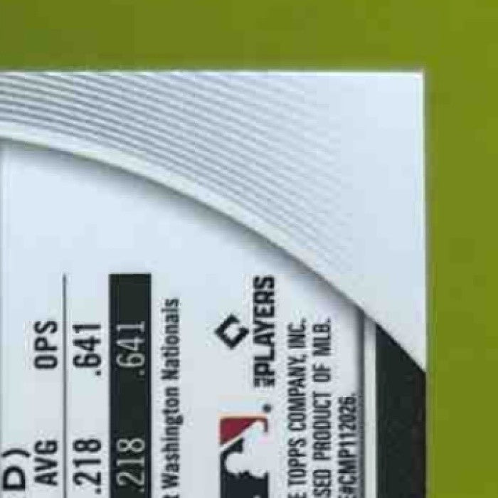 2025 Bowman Chrome Dylan Crews Fuchsia Refractor /299 #3 RC Washington Nationals - Sports Cards