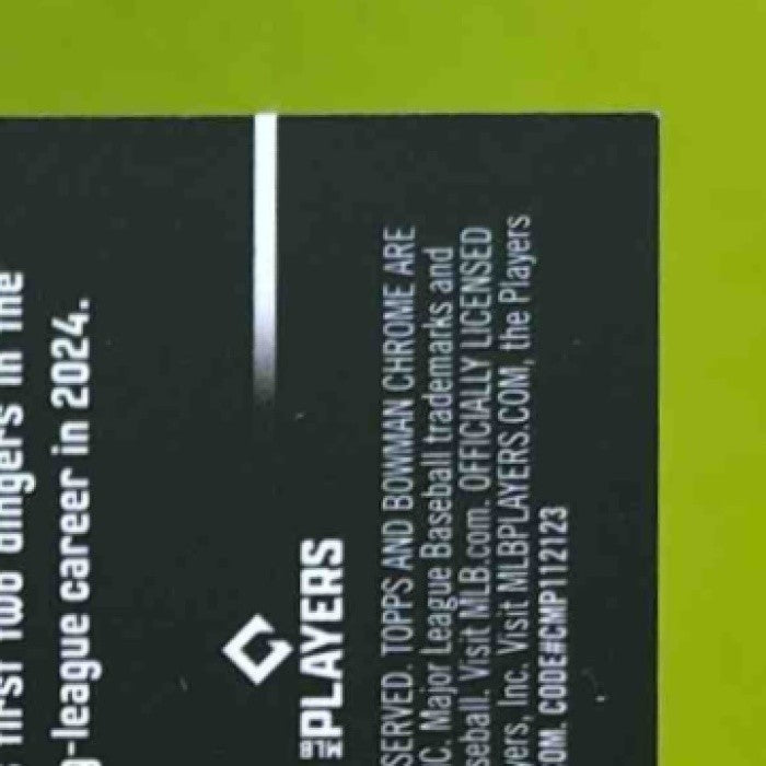 2025 Bowman Chrome Dylan Crews Meteoric Rise Gold /50 RC Washington Nationals - Sports Cards