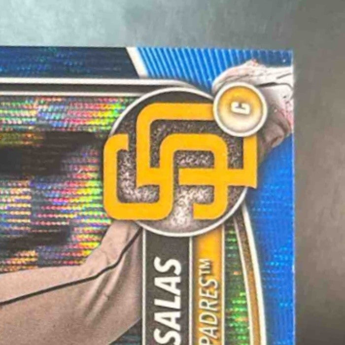 2025 Bowman Chrome Ethan Salas Prospect Blue Wave /150 #BCP-169 San Diego Padres - Sports Cards