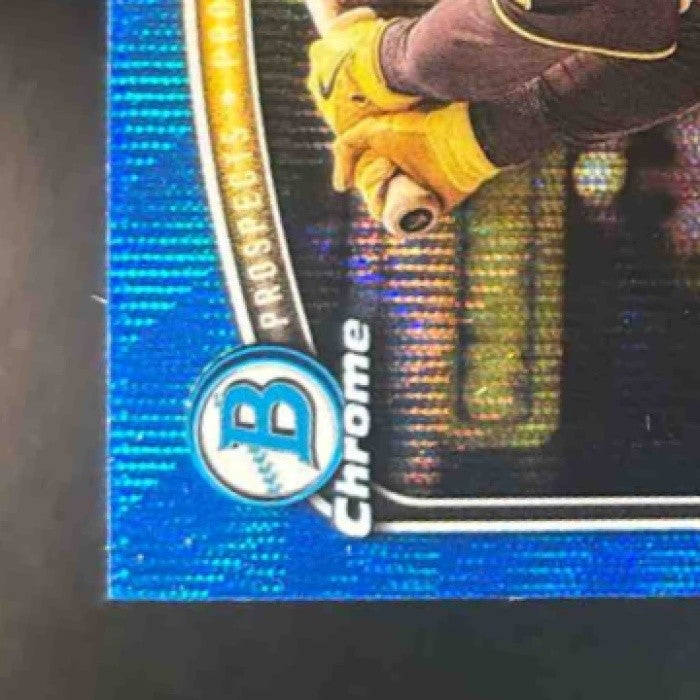 2025 Bowman Chrome Ethan Salas Prospect Blue Wave /150 #BCP-169 San Diego Padres - Sports Cards