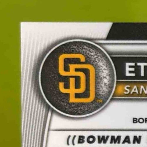2025 Bowman Chrome Ethan Salas Prospects Gold Geometric /50 #BCP-169 Padres - Sports Cards