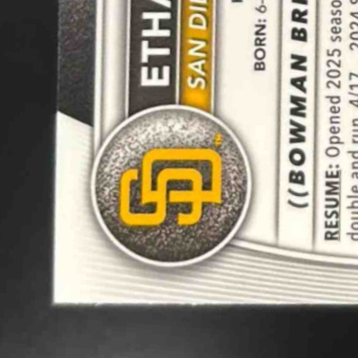 2025 Bowman Chrome Ethan Salas Prospects Pearl #BCP-169 Padres - Sports Cards