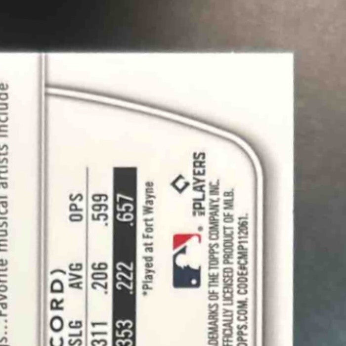 2025 Bowman Chrome Ethan Salas Prospects Pearl #BCP-169 Padres - Sports Cards