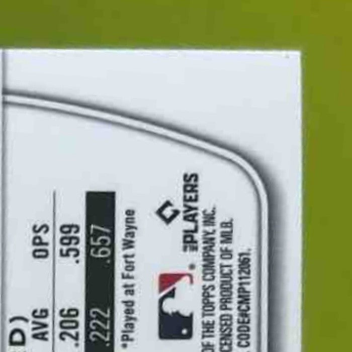 2025 Bowman Chrome Ethan Salas Prospects Yellow Geometric /75 #BCP-169 Padres - Sports Cards