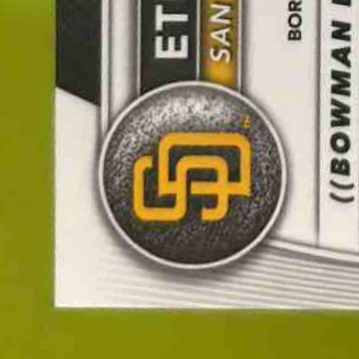 2025 Bowman Chrome Ethan Salas Prospects Yellow Geometric /75 #BCP-169 Padres - Sports Cards