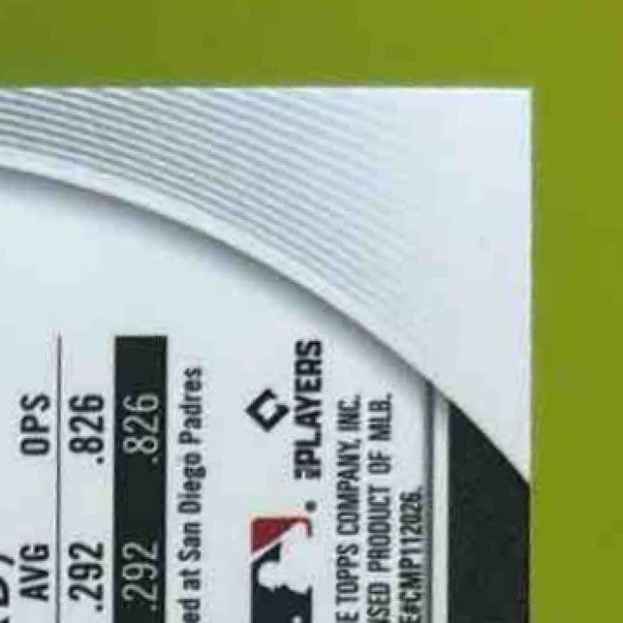 2025 Bowman Chrome Jackson Merrill Wave Refractor 53/100 #38 San Diego Padres - Sports Cards