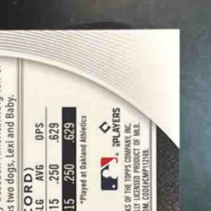 2025 Bowman Chrome Jacob Wilson Image Variation #1 RC Athletics - Sports Cards