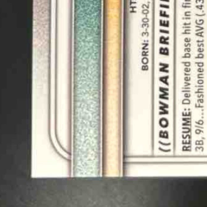 2025 Bowman Chrome Jacob Wilson Image Variation #1 RC Athletics - Sports Cards