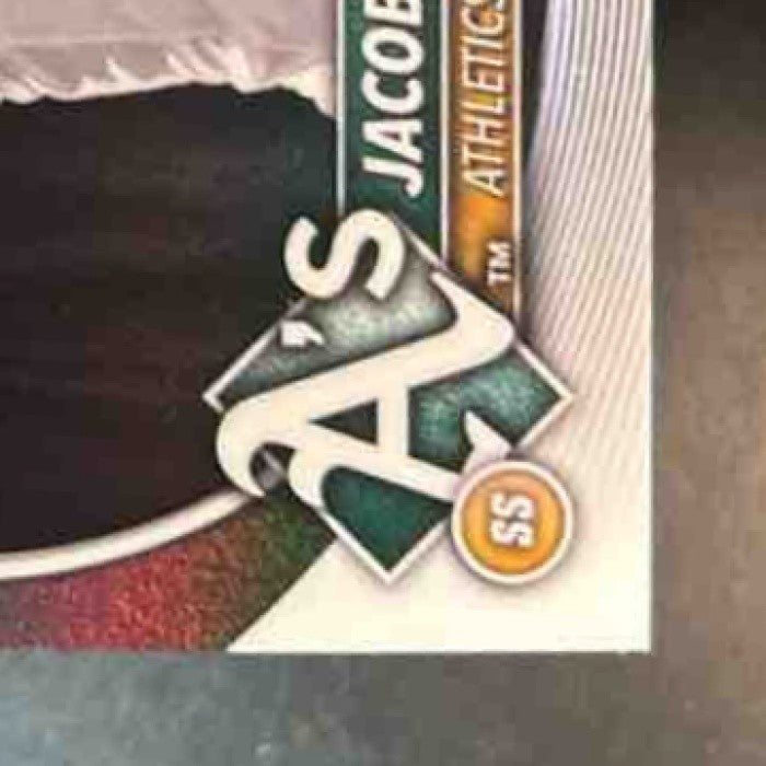 2025 Bowman Chrome Jacob Wilson Image Variation #1 RC Athletics - Sports Cards