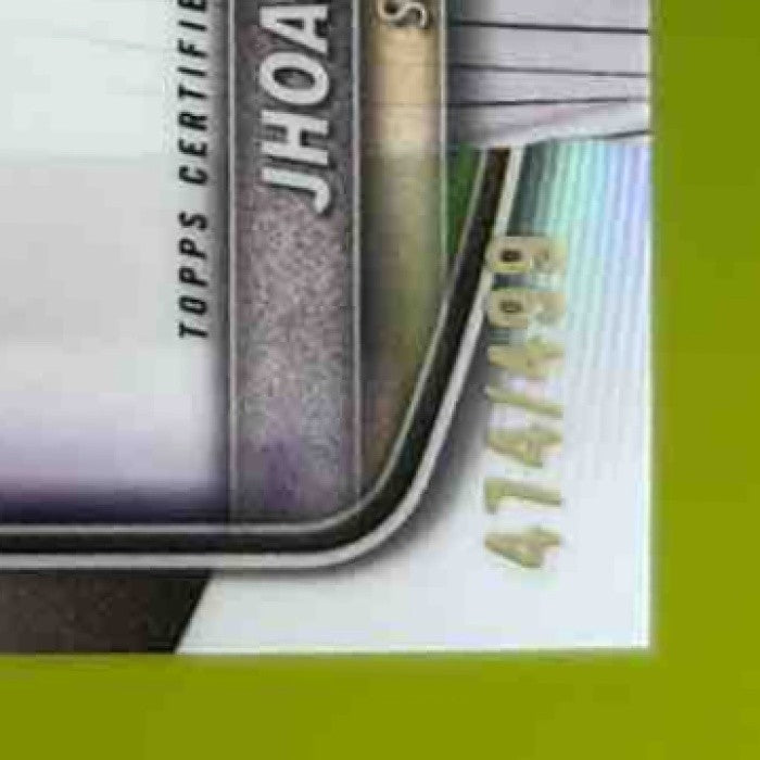 2025 Bowman Chrome Jhoan De La Cruz Auto Refractor /499 1st Prospect Padres - Sports Cards