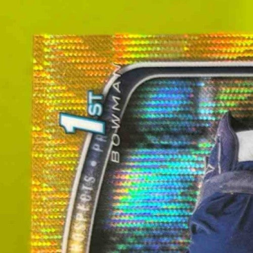 2025 Bowman Chrome Kenny Fenelon Gold Wave /50 #BCP-190 Milwaukee Brewers - Sports Cards