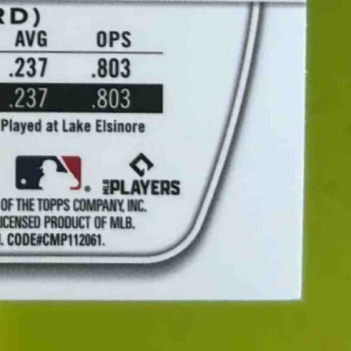 2025 Bowman Chrome Leo De Vries Prospects Yellow Refractor /75 #BCP-204 Padres - Sports Cards