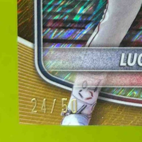 2025 Bowman Chrome Lucas Ramirez Gold Shimmer/50 #BCP-135 1st Prospect Angels - Sports Cards