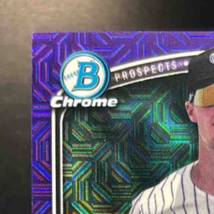 2025 Bowman Chrome Mega Box Charlie Condon Prospect Auto Purple Mojo /199 Rockie - Sports Cards