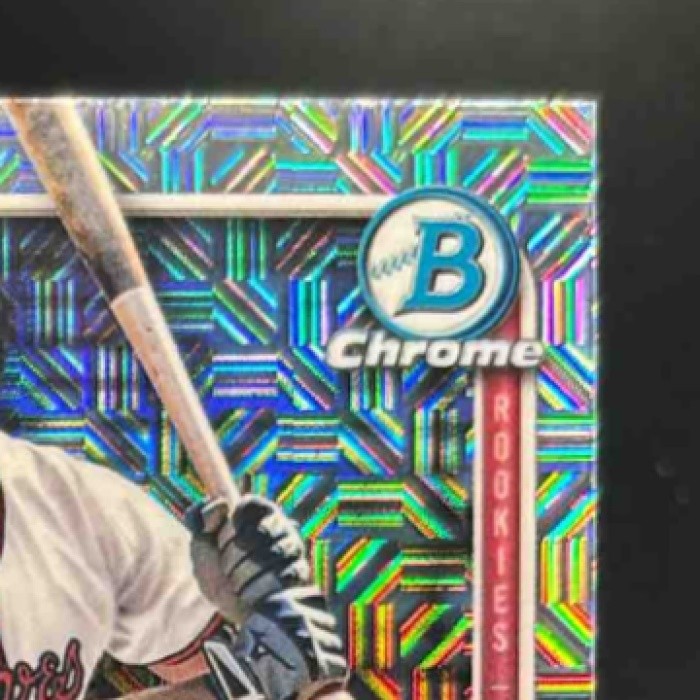 2025 Bowman Chrome Mega Box Drake Baldwin Mojo Refractor #75 RC Atlanta Braves - Sports Cards