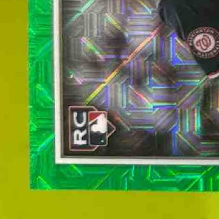 2025 Bowman Chrome Mega Box Dylan Crews Green Mojo /99 #3 RC Nationals - Sports Cards