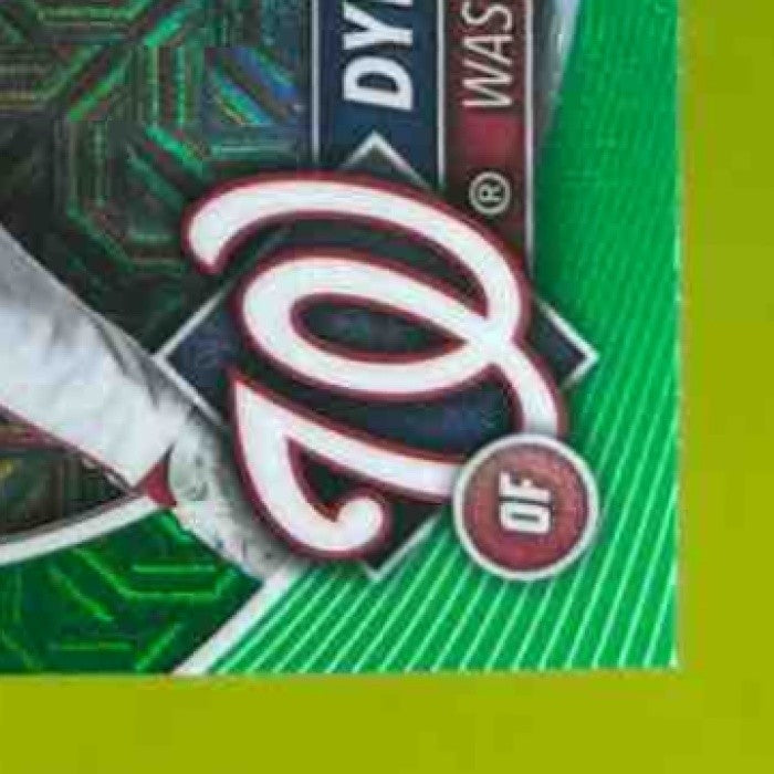 2025 Bowman Chrome Mega Box Dylan Crews Green Mojo /99 #3 RC Nationals - Sports Cards